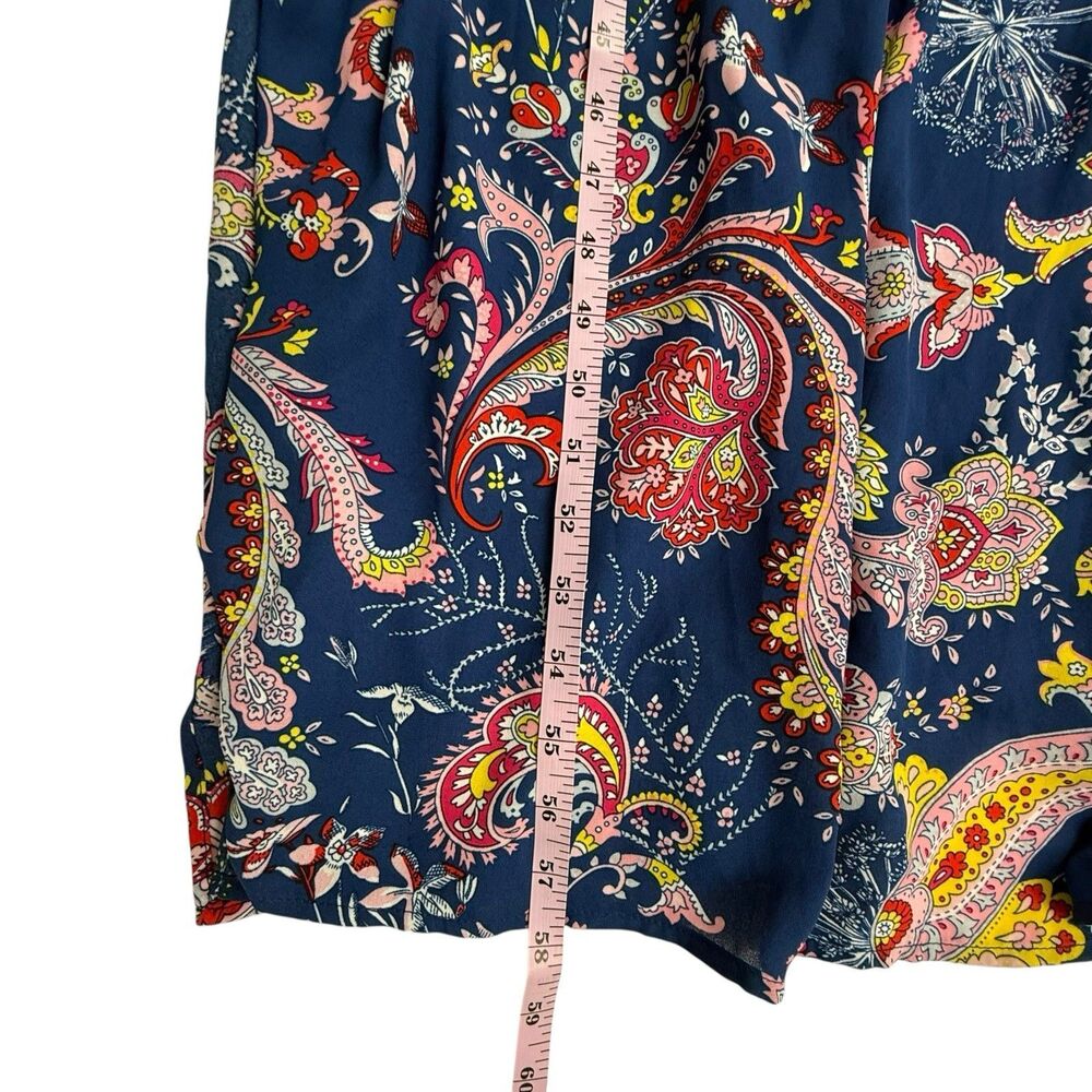 Bisou NEW Michelle Bohbot Paisley Maxi Dress Women 16 Off the Shoulders $86 - Picture 16 of 16
